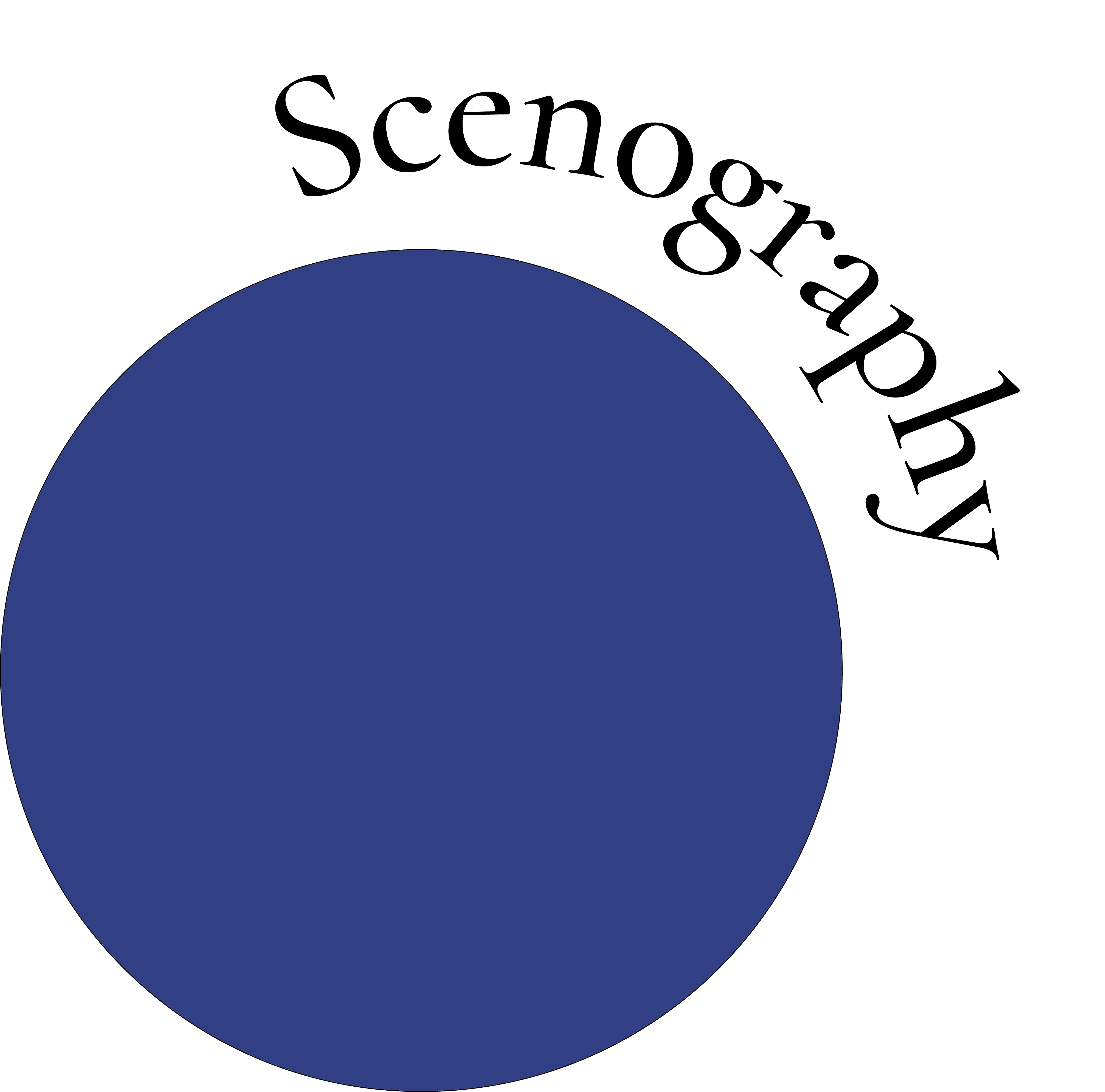 Pictogramme motion Bleu Paris
