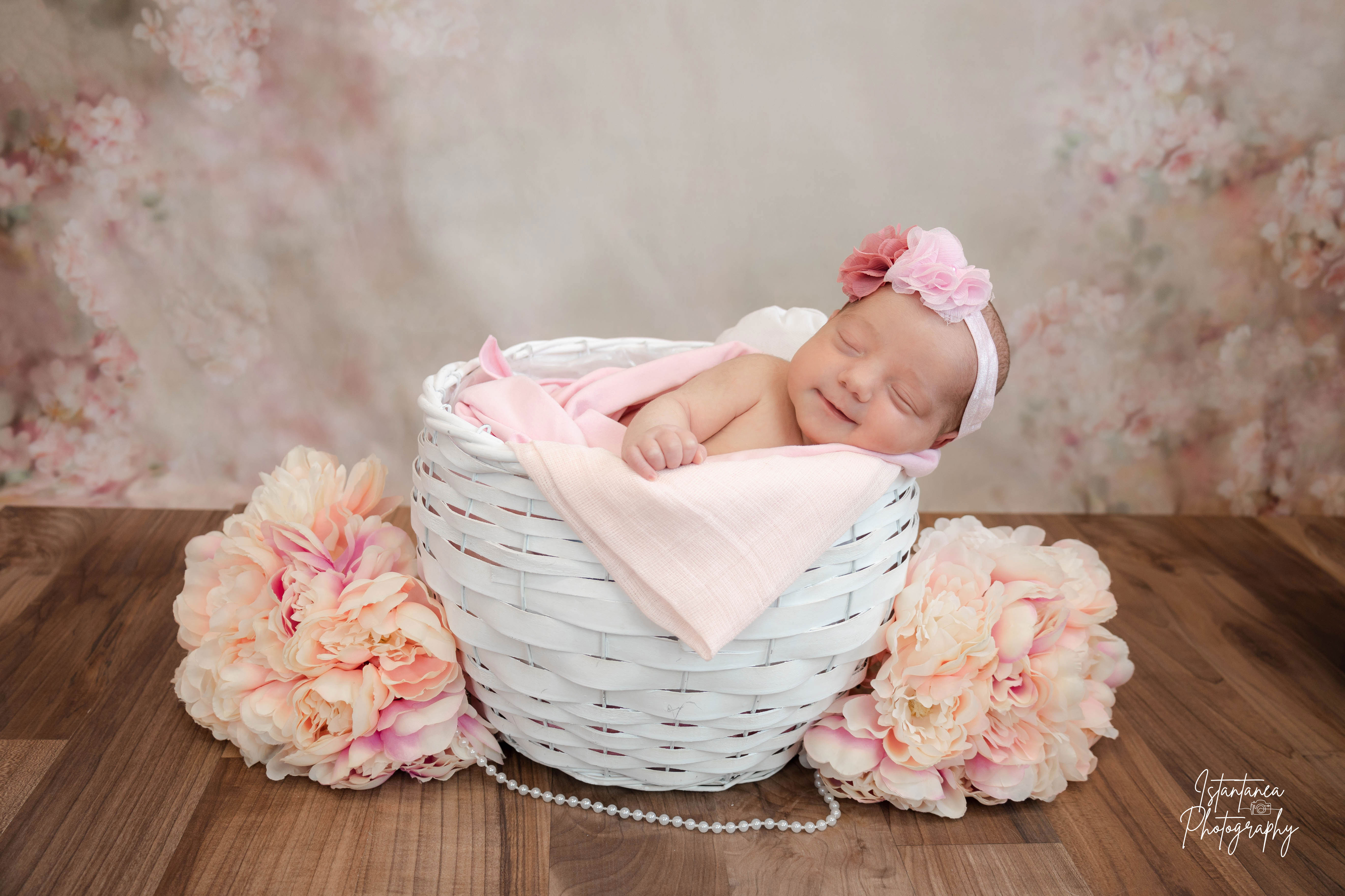 image of parents and staff discussing enrollment at a preschool