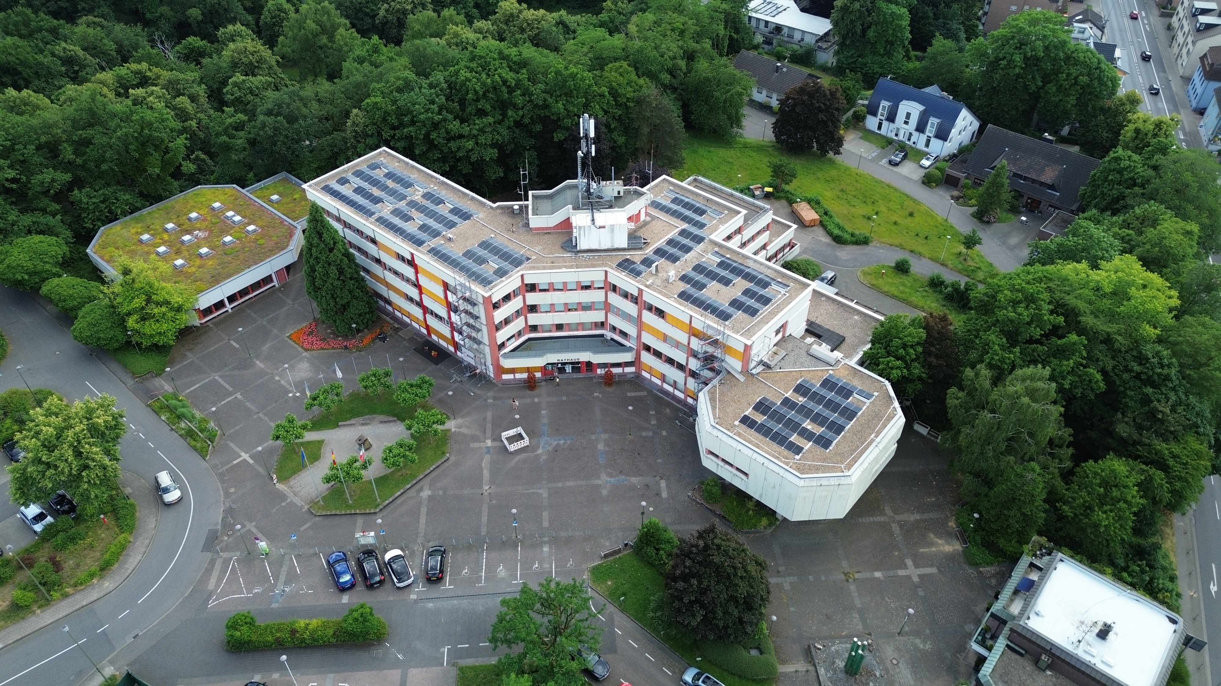 Aerial view of Salzwedel