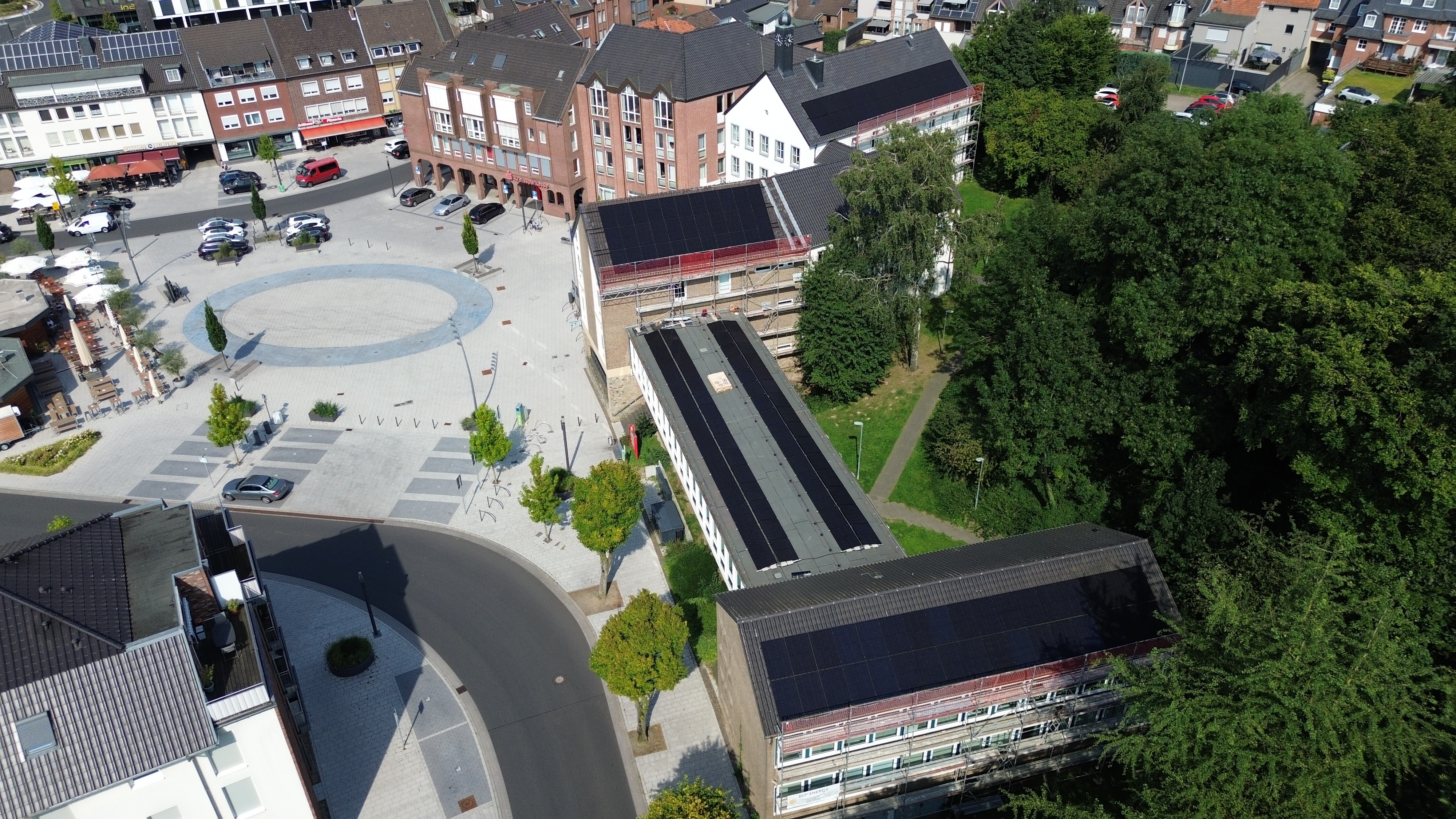 Aerial view of Salzwedel