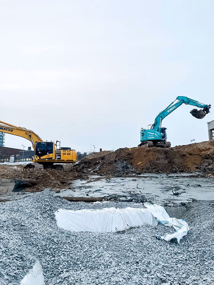 Maanrakennus - leikkauspohja - Maralex Oy