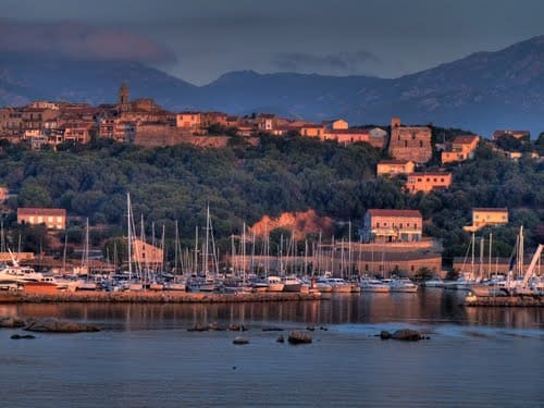 Porto-Vecchio, port et citadelle, Corse du Sud