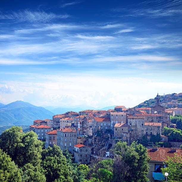Sartène, village de granit perché en Corse
