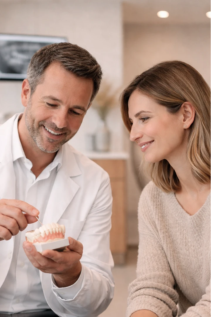 Webdesign und Markenentwicklung für eine Zahnarztpraxis in Düsseldorf – Boutique-Konzept mit Fokus auf Vertrauen