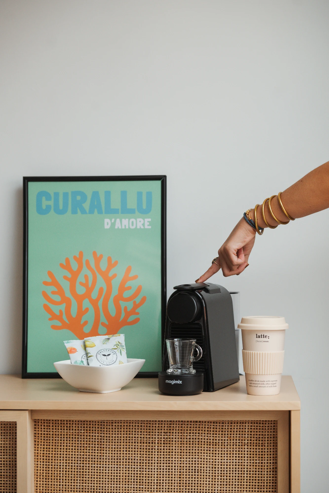 Résidence San Roccu ⎯ Machine à café