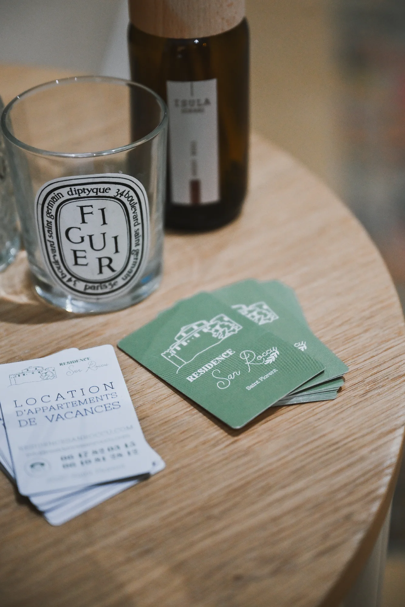 Résidence San Roccu ⎯ Carte de visite