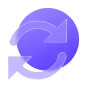 Euro currency symbol with a diagonal line crossing it indicating no fees or charges.