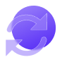 Euro currency symbol with a diagonal line crossing it indicating no fees or charges.
