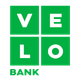 Logo Velo Bank – klient Real ON, ekrany reklamowe i digital signage w placówkach