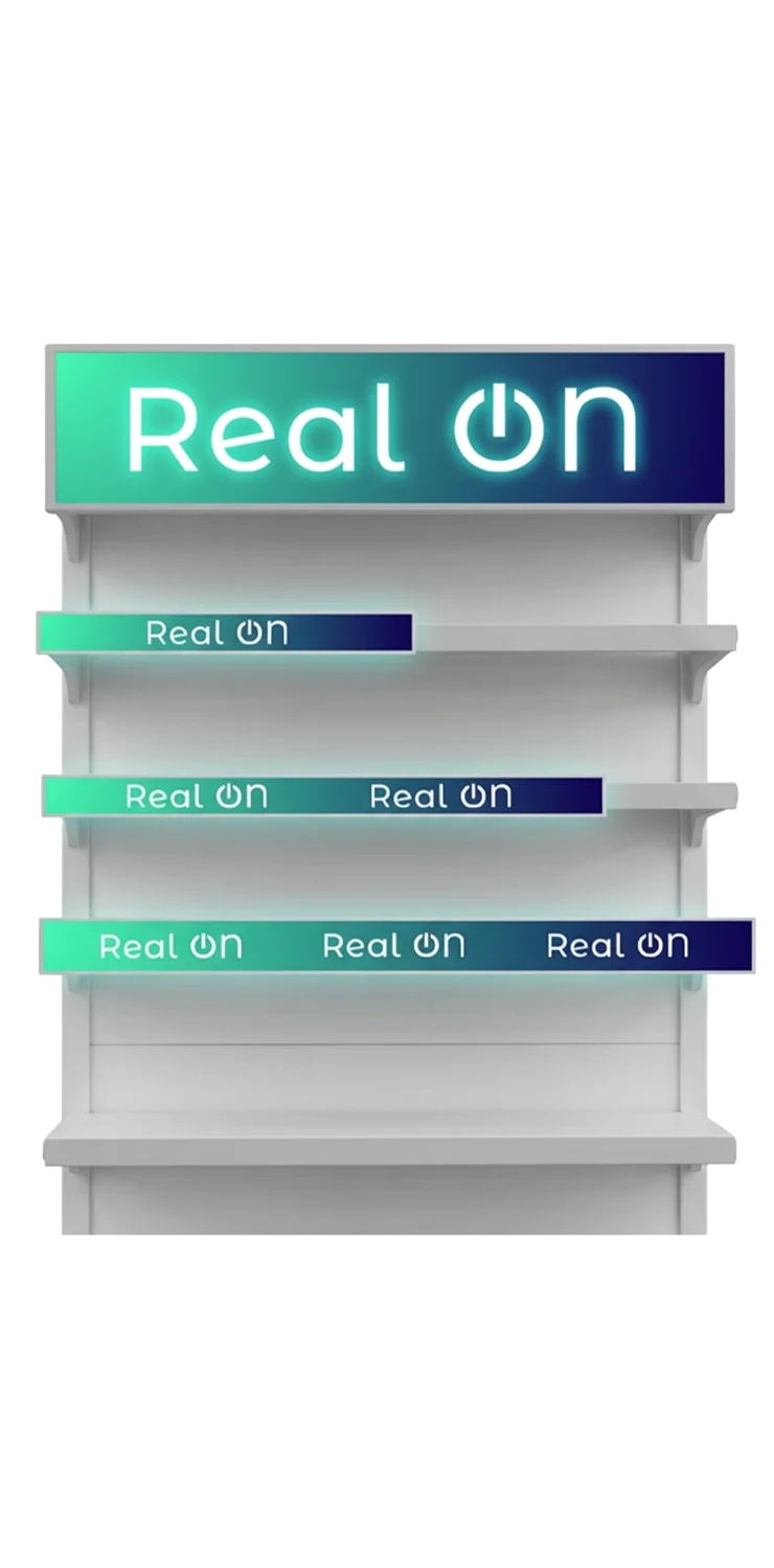 Listwy LED Real ON - nowoczesna komunikacja wizualna digital signage Warszawa