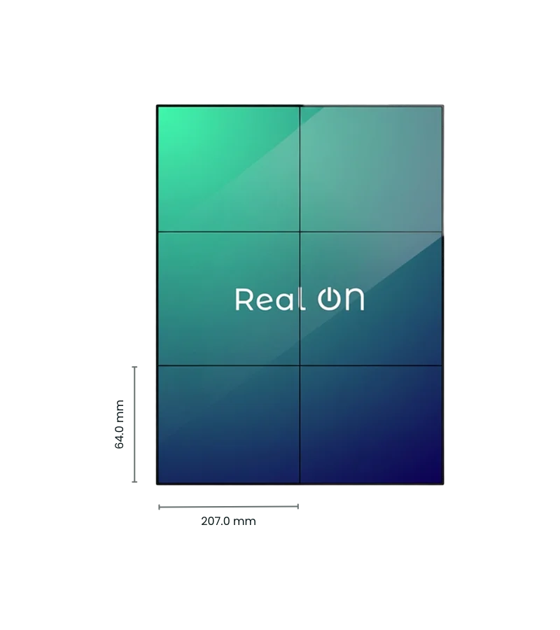 Ścianka LED Real ON - nowoczesna komunikacja wizualna digital signage Warszawa