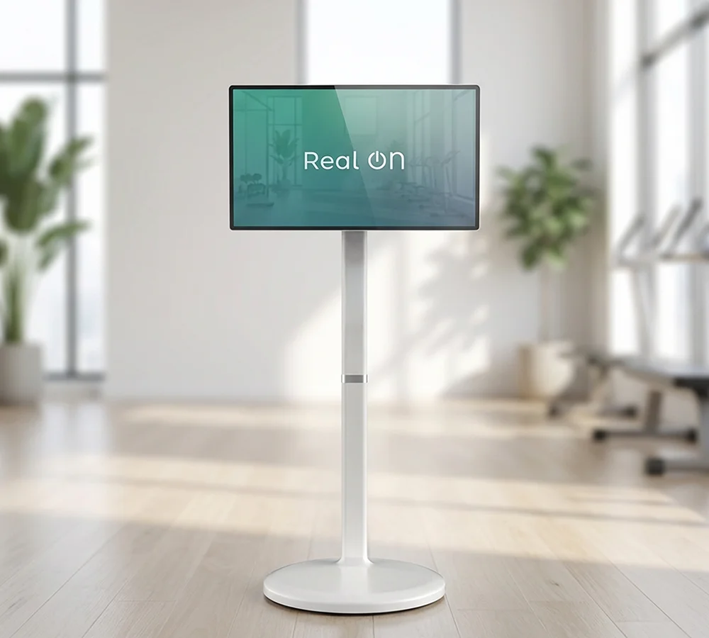 Monitor All in One marki Real ON - digital signage i wyświetlacze reklamowe premium Warszawa