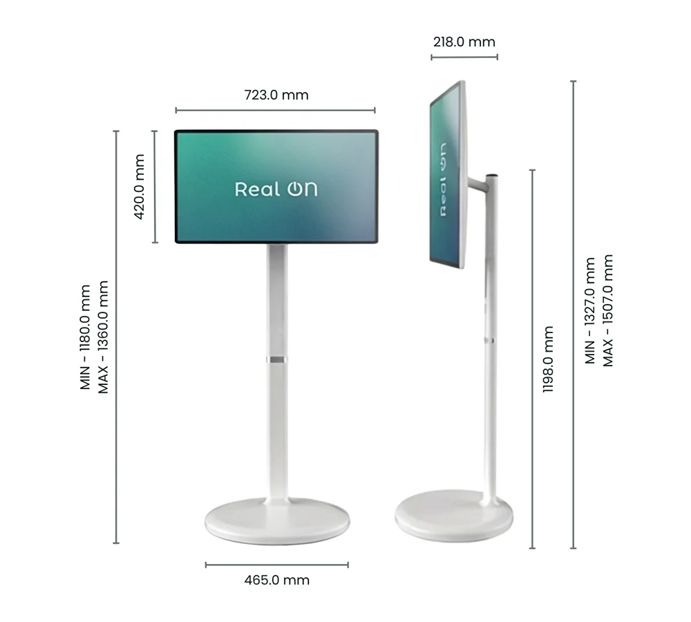 Monitor All in One marki Real ON - digital signage i wyświetlacze reklamowe premium Warszawa