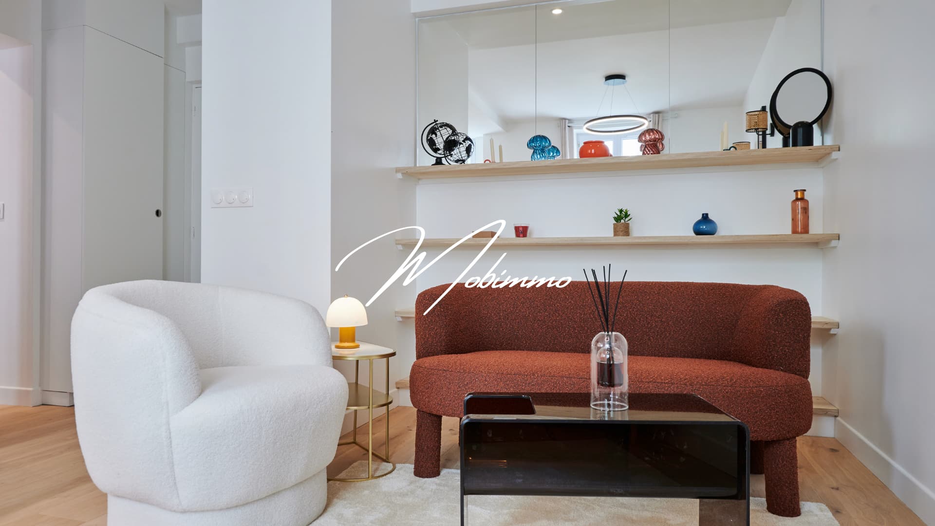 Ameublement LMNP T2 Paris 7 Rue Saint-Dominique projet Colibri - Mobimmo