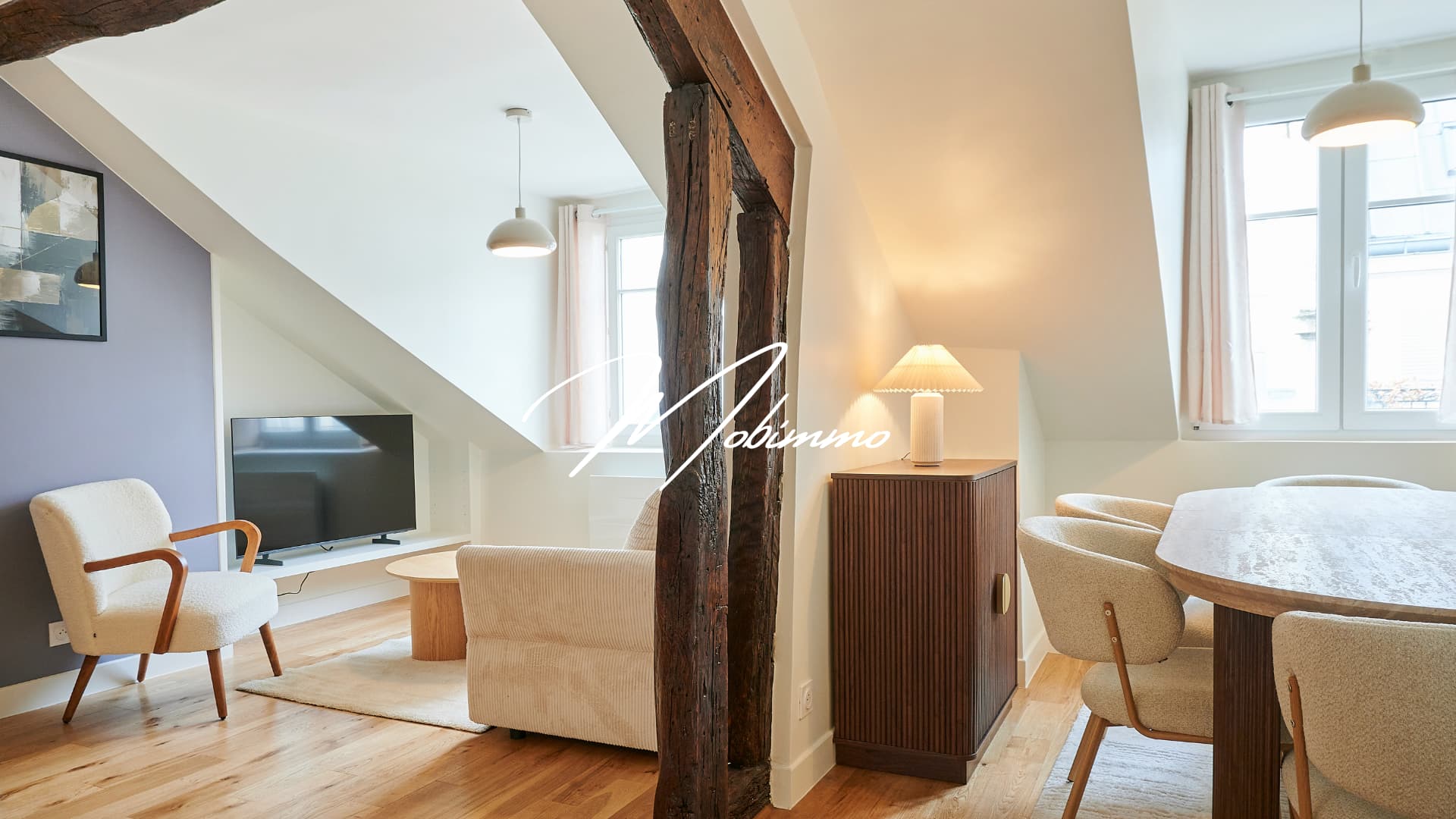 Appartement Airbnb Paris meublé clé en main par Mobimmo