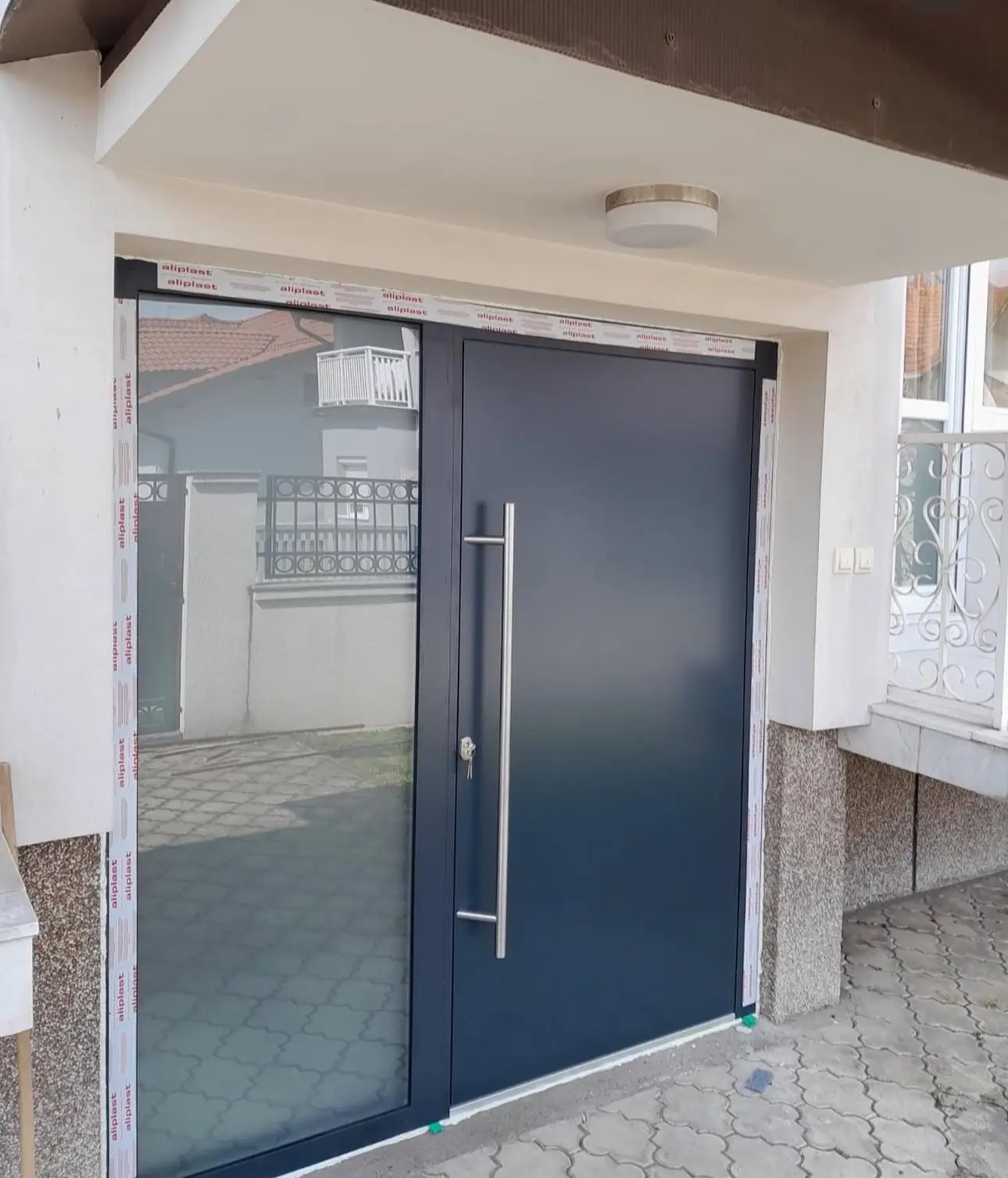 Photo d'une porte d'entrée