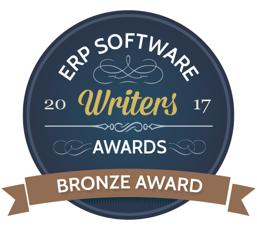 ANEGIS blog is winner in ERP Writers' Awards 2017