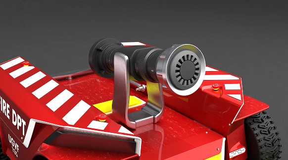 Render em perspetiva do Weta Agrobot.