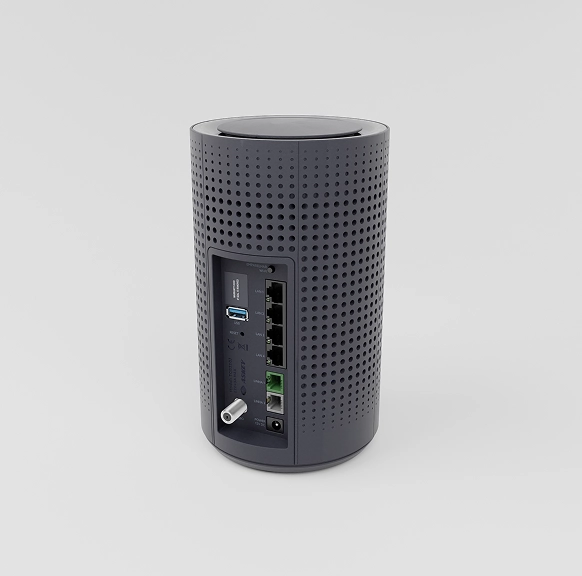 Render da parte de trás do router.