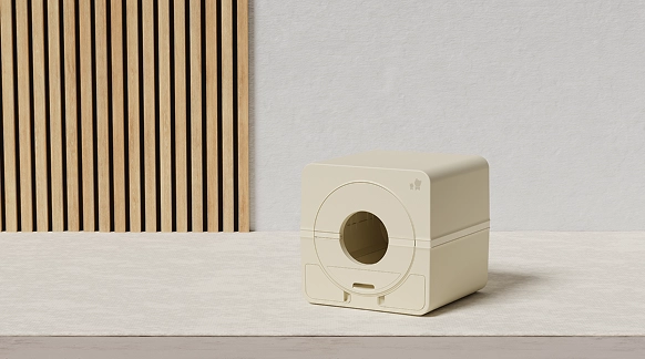Render da Yarabox com elementos de decoração.