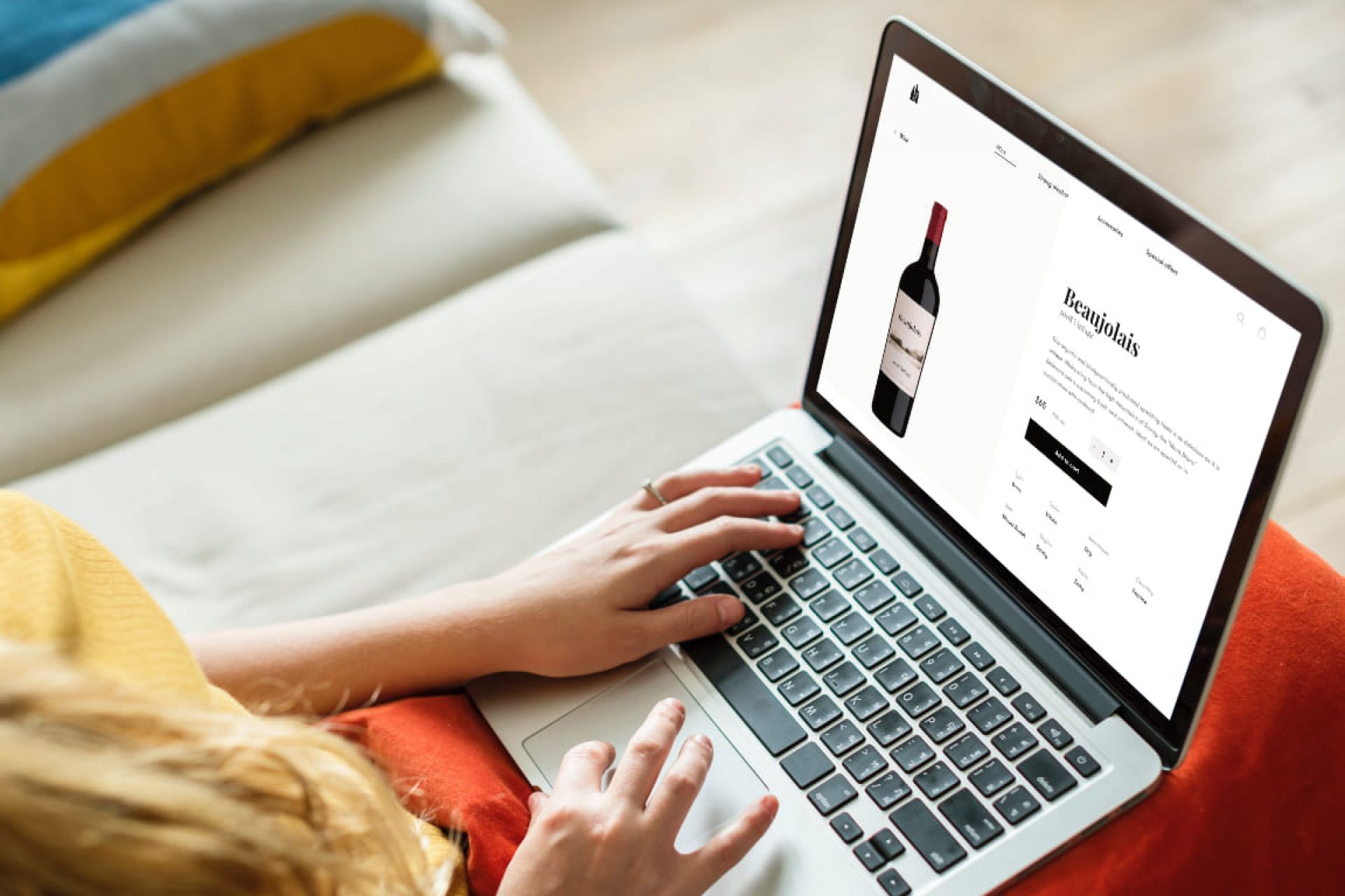 E-commerce vin