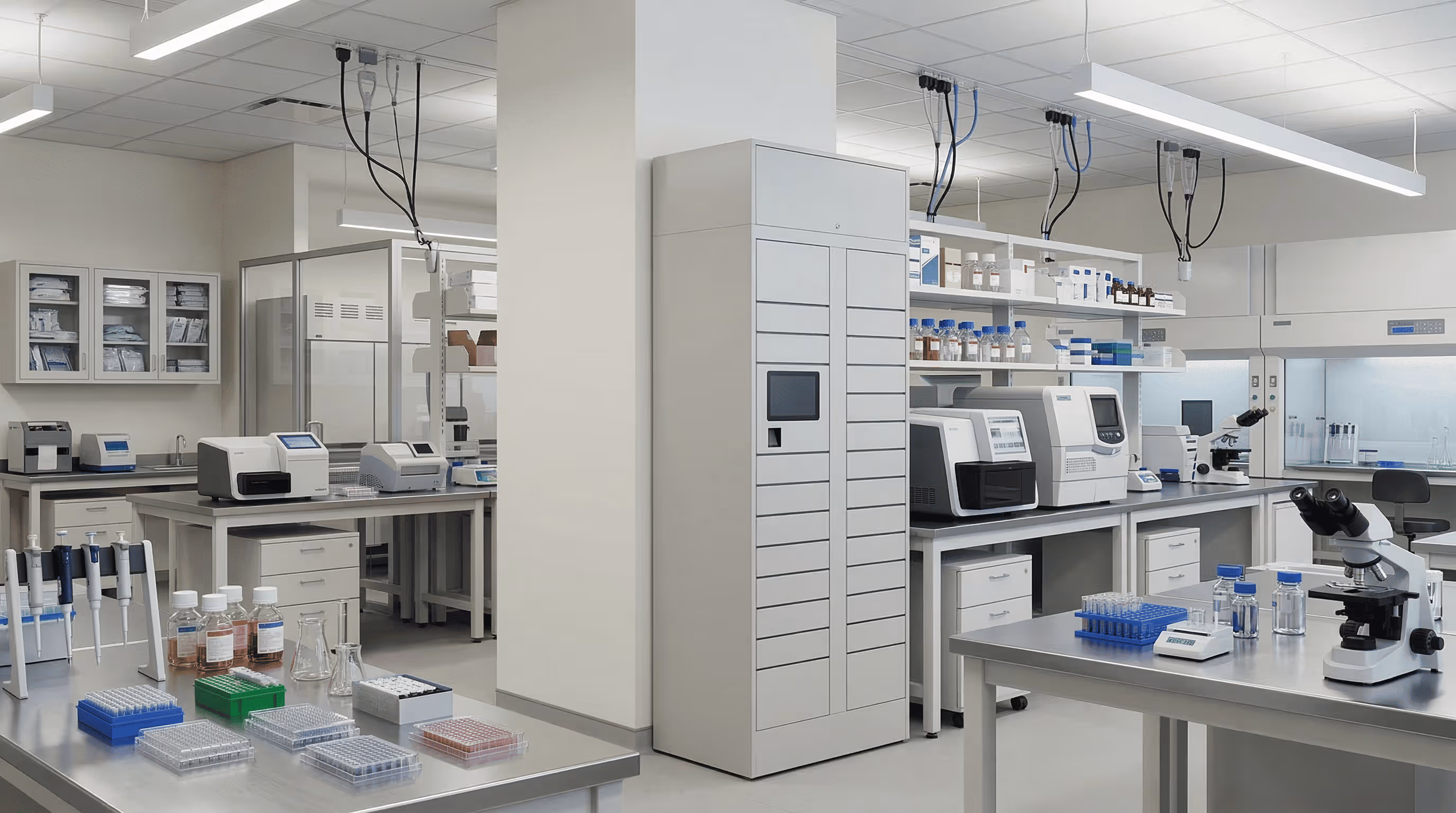 Smart Lockers para laboratorios y centros de diagnóstico

