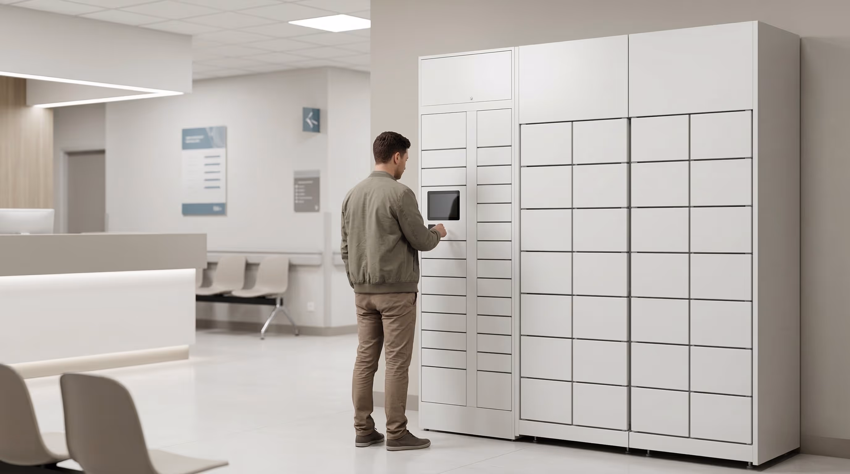 Logística hospitalaria optimizada con Smart Lockers de Columat

