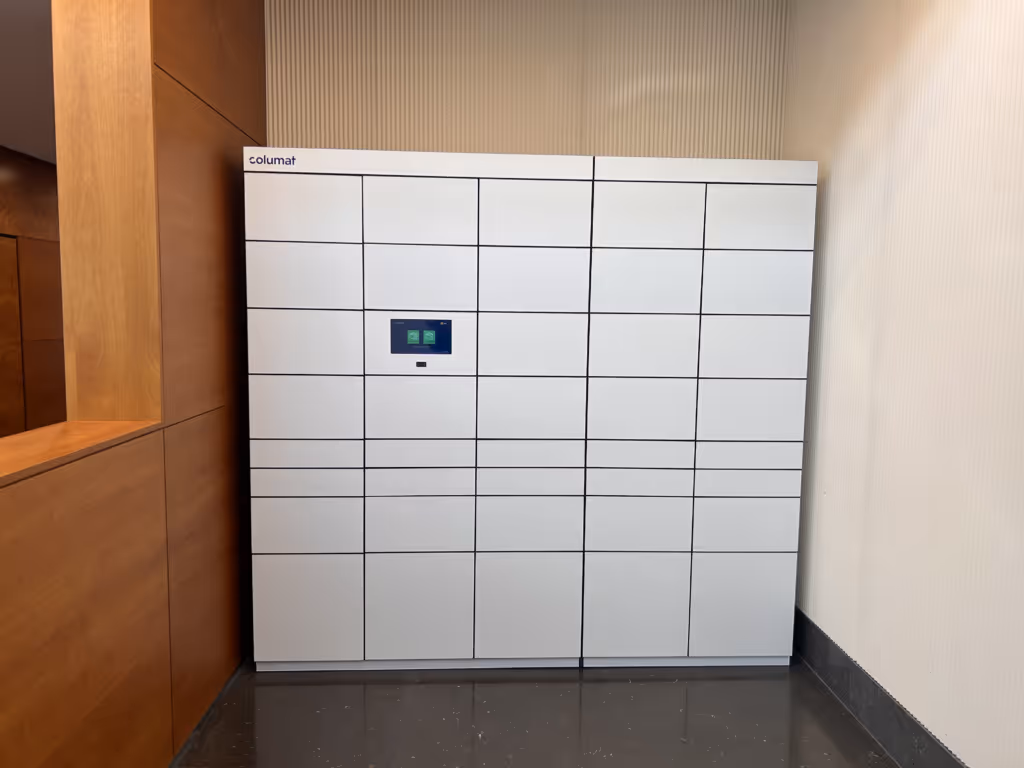 taquillas inteligentes columat blancas