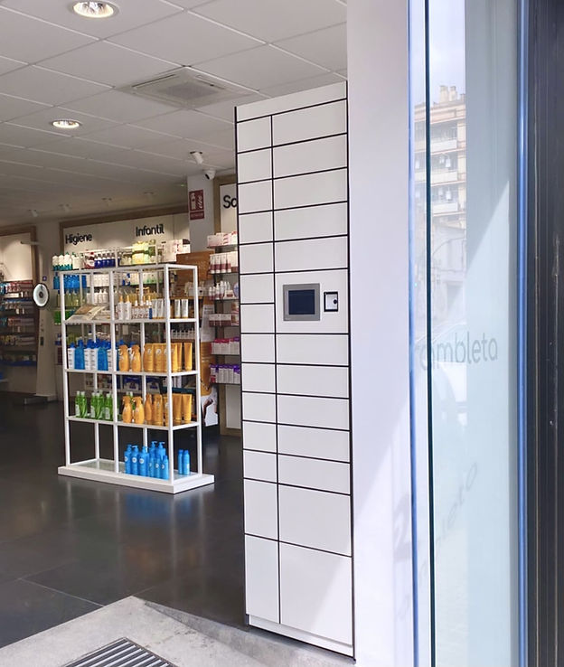 The Columat collection point allows for in-store collection, while saving time and unnecessary management costs.