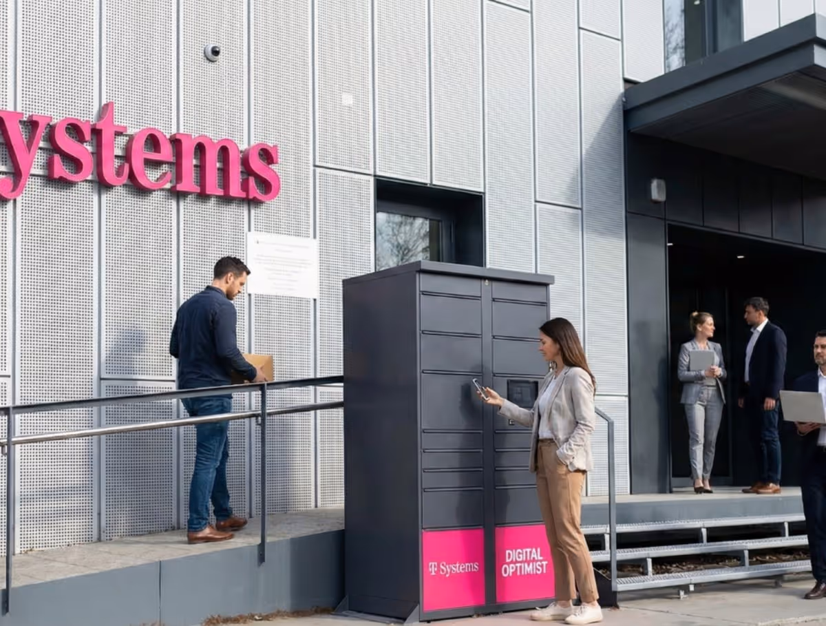 Smart Lockers success story T-Systems and Columat