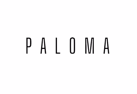 Paloma black and white logo