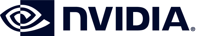 NVIDIA company logo with stylized eye symbol.
