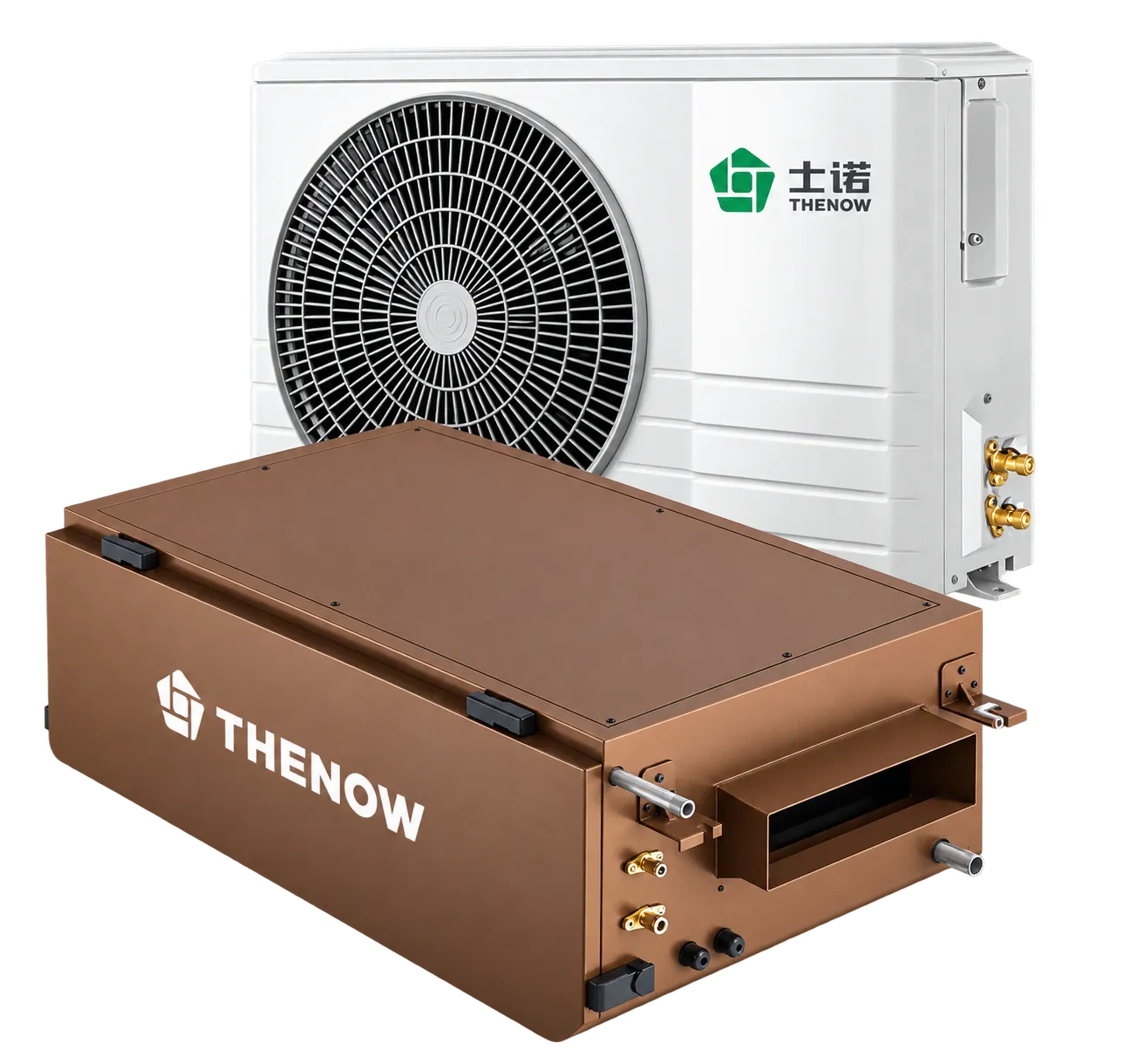 VHSN-J15 split system: indoor evaporator and inverter outdoor condensing unit