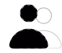 Pictogramme d'une personne lançant une balle, illustrant un joueur de baseball.