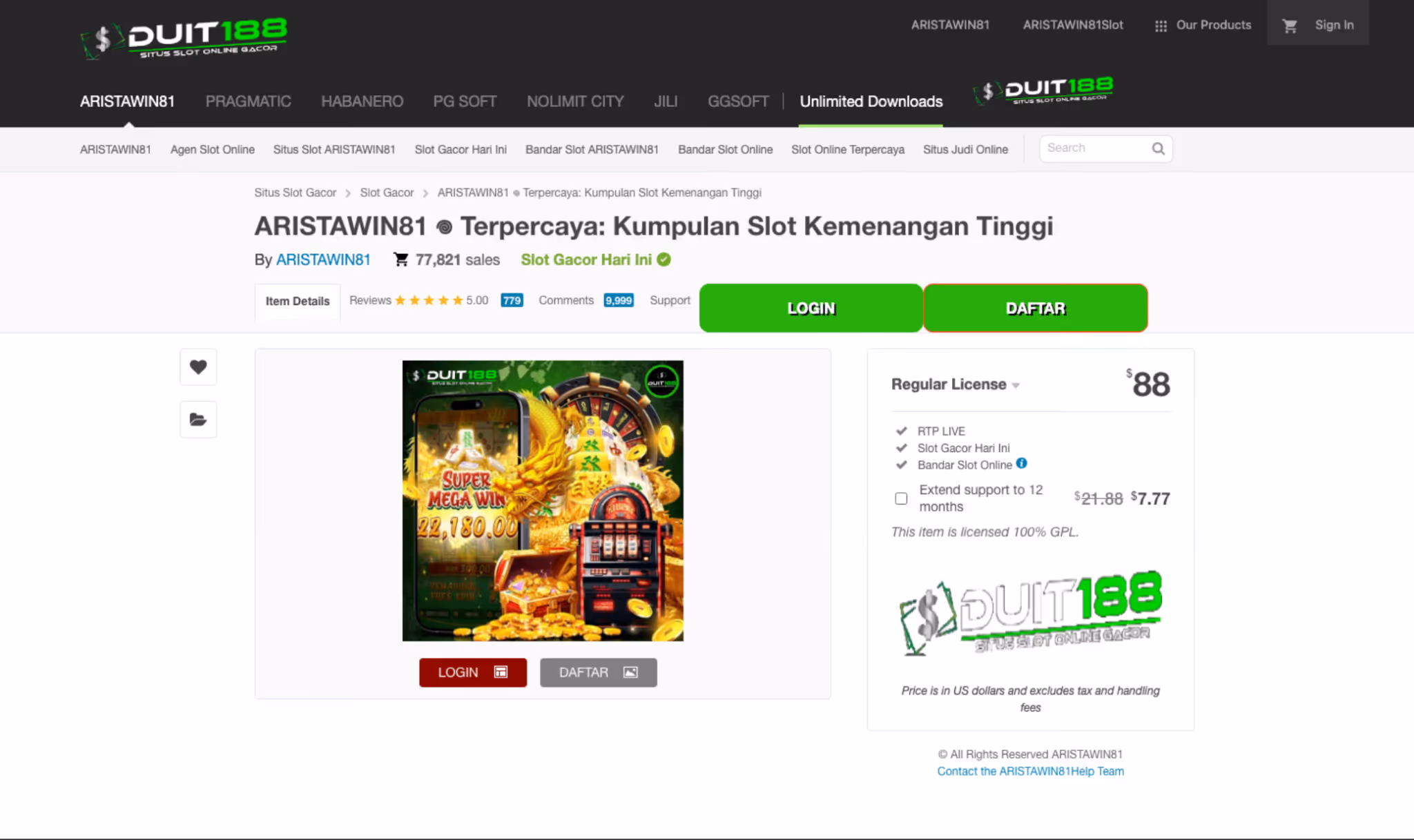 Live store
