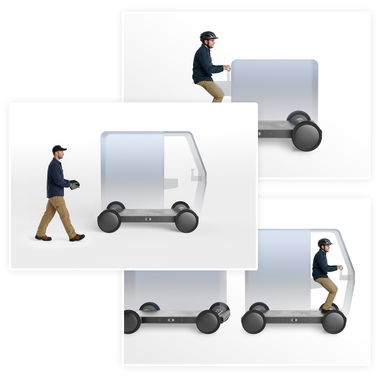 One-board different driving mode