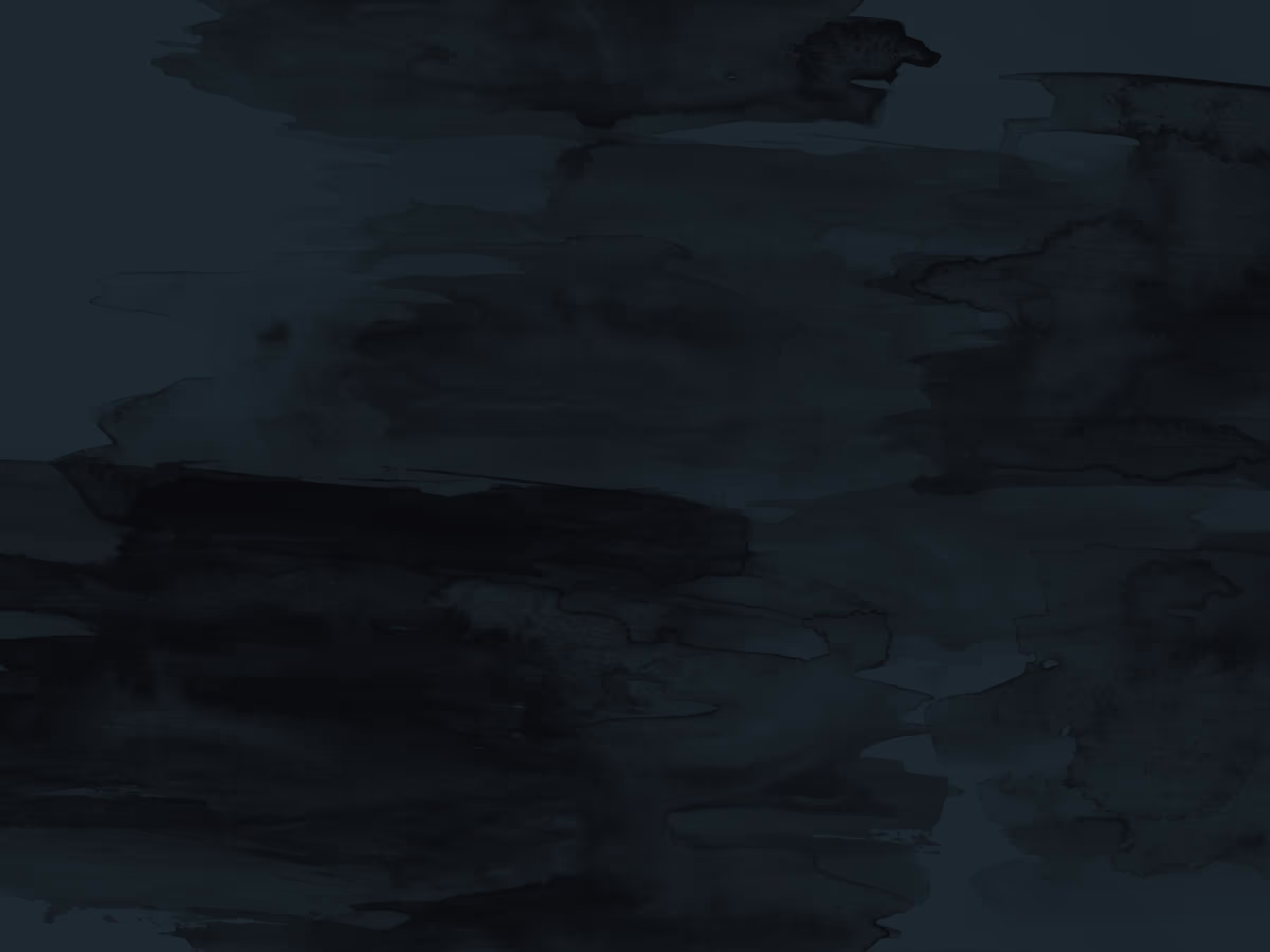 Abstract dark textured background with watercolor-like black and dark green brush strokes.