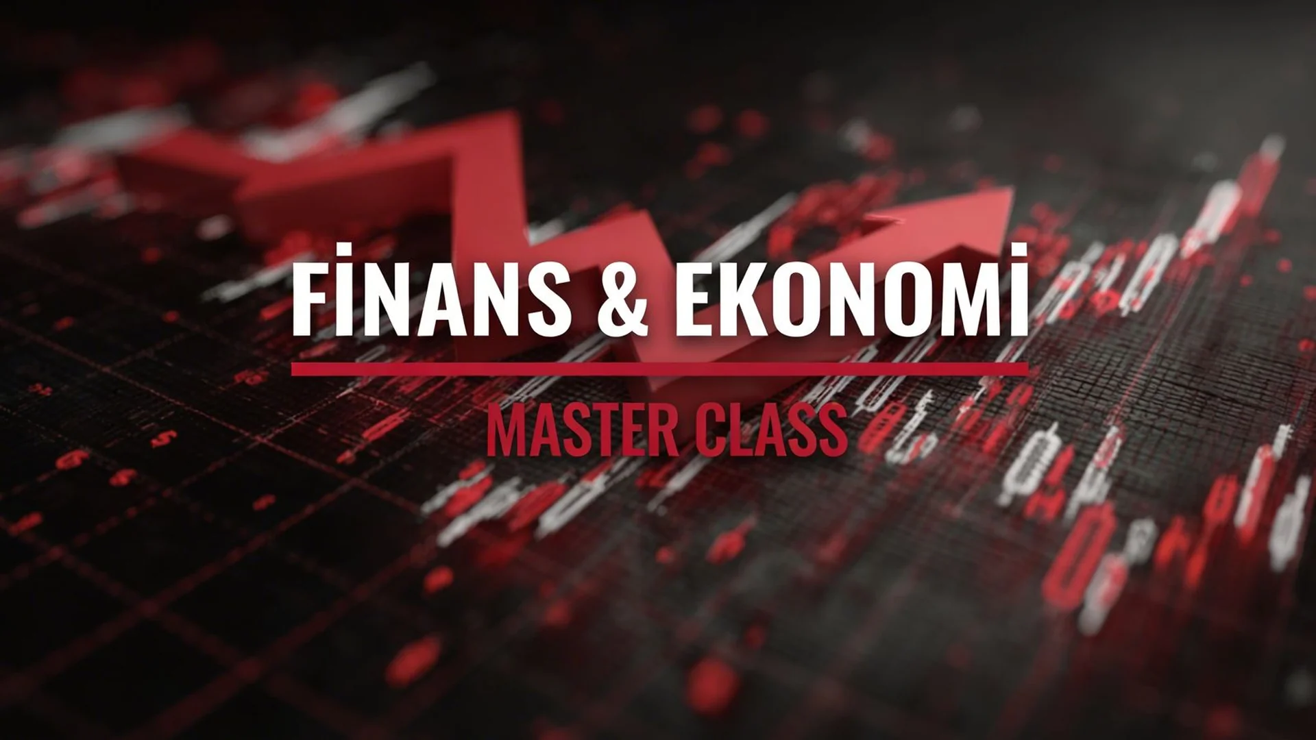 İş kıyafetleri giymiş iki kadın, bir ekran önünde finans grafiğine bakıyor ve konuşuyor.