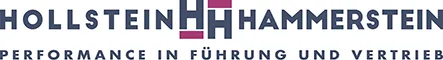 Logo von Hollstein Hammerstein mit dem Slogan Leistung in Führung und Vertrieb.
