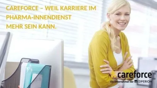 Careforce – weil Karriere im Pharma-Innendienst mehr sein kann.