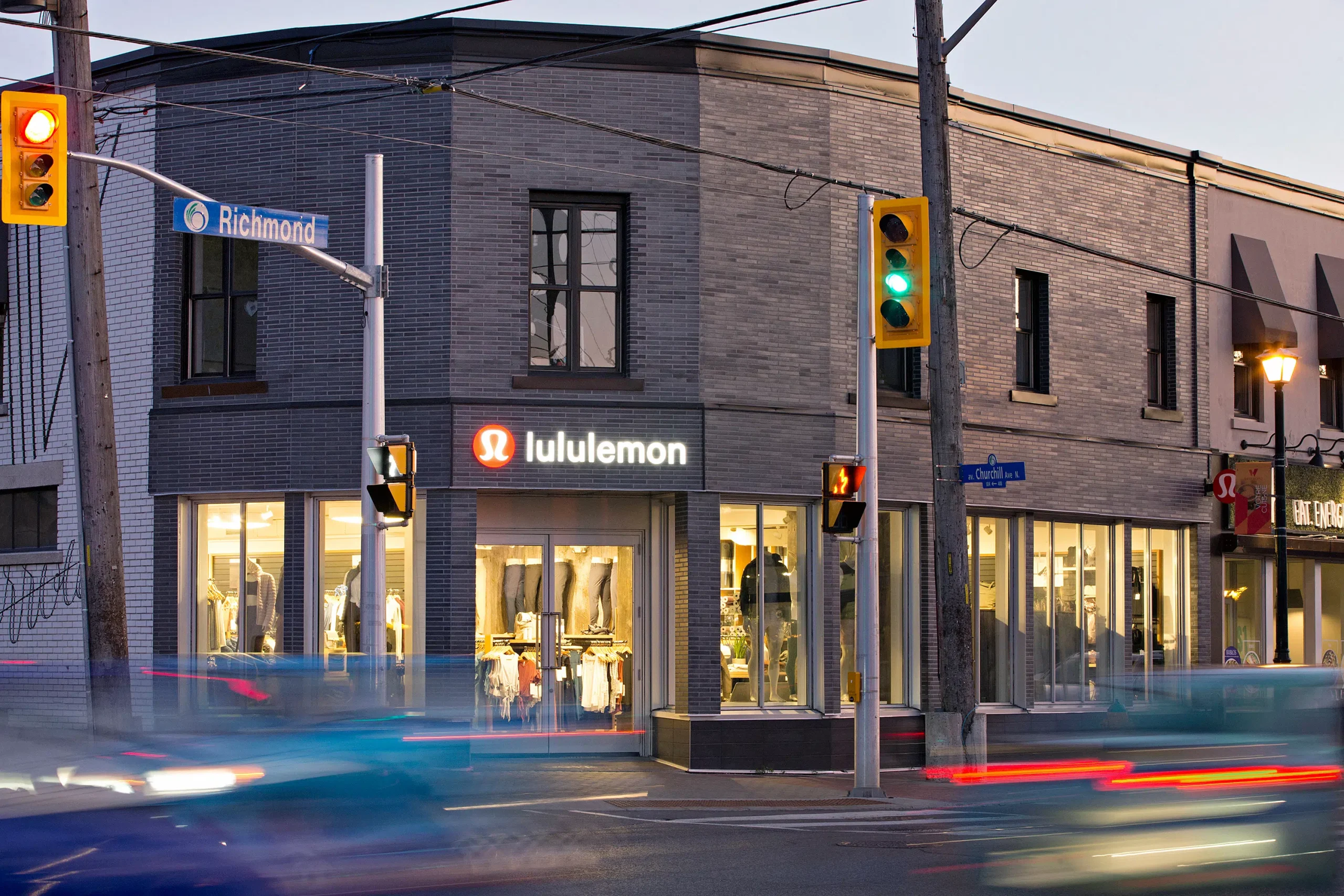 Lululemon Westboro store in Ottawa, retail fit-out by Kadri Construction