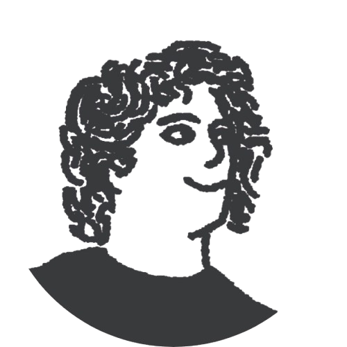 Minimal illustration of Odín Schwartz’s face