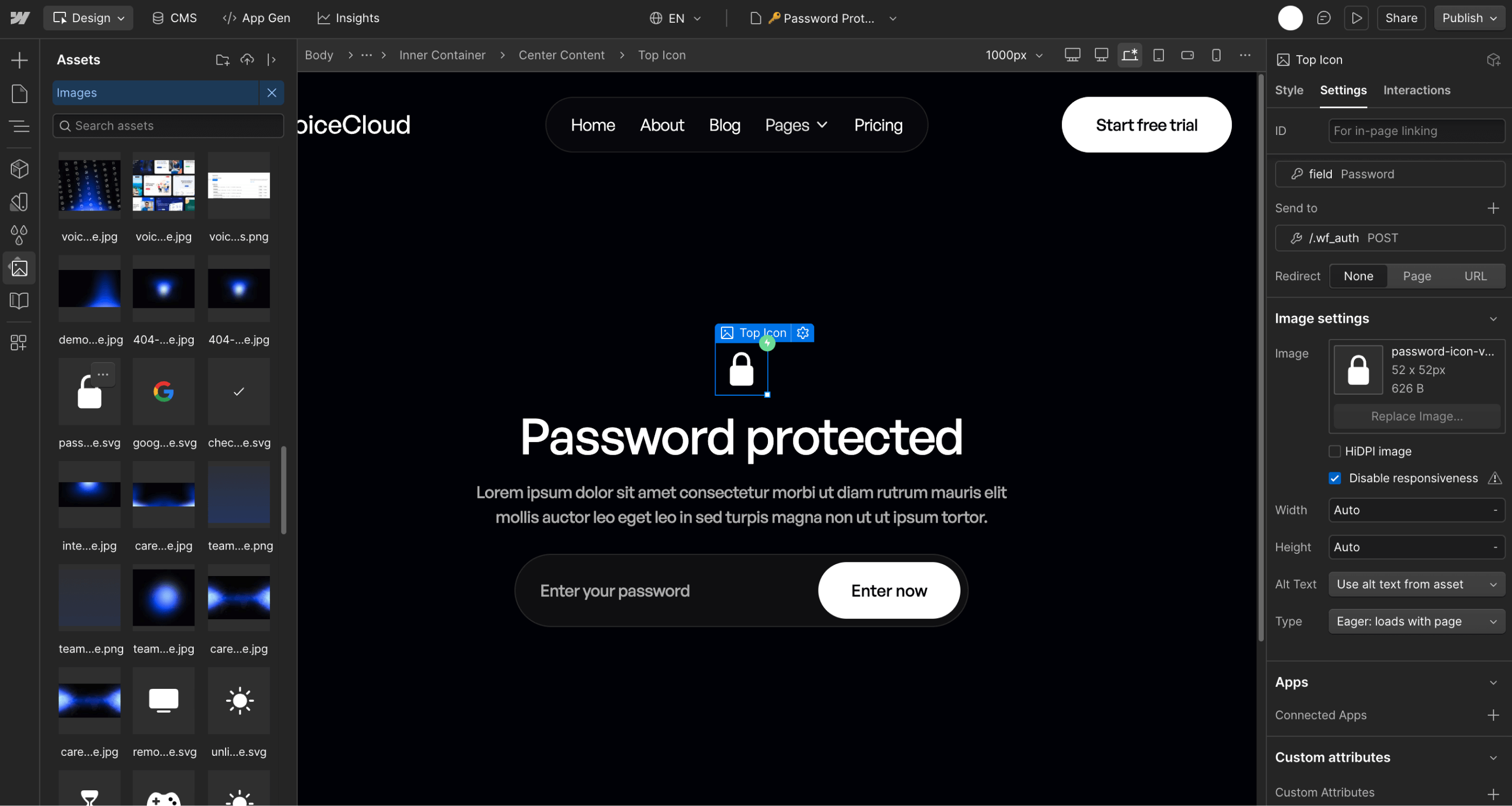 Icons And Graphics - VoiceCloud - Webflow Template | BRIX Templates