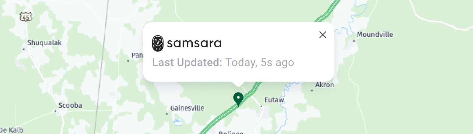screenshot from alvys app