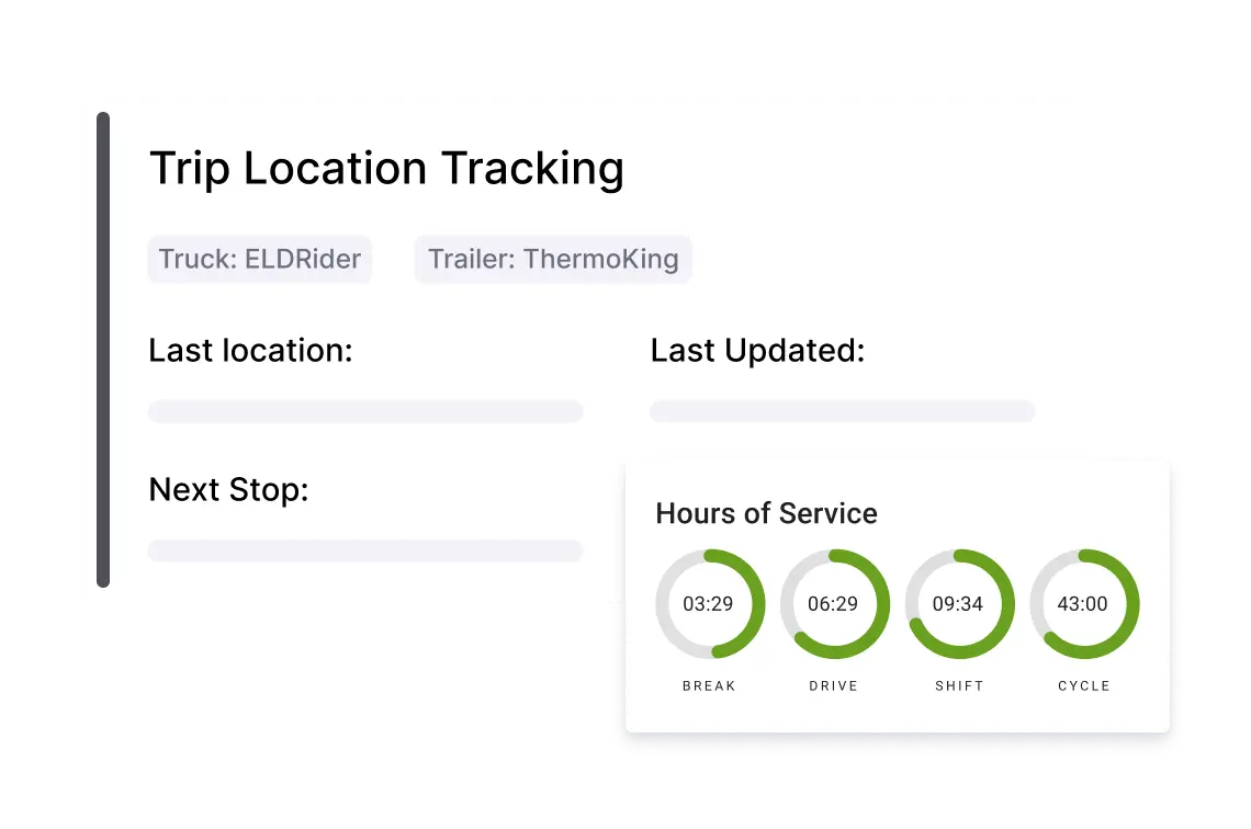screenshot from alvys app
