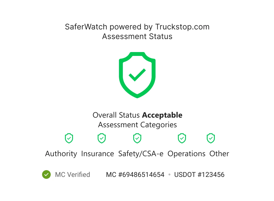 screenshot from alvys app