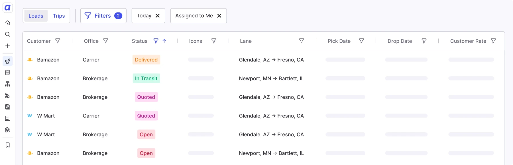 freight load management software