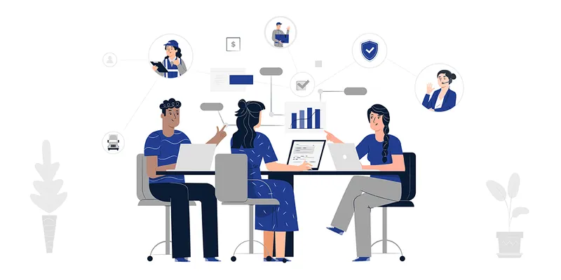 people-sitting-at-a-desk-with-different-technology-floating-around