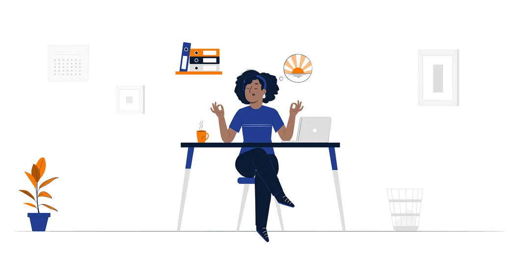 woman-sitting-at-desk-relaxing
