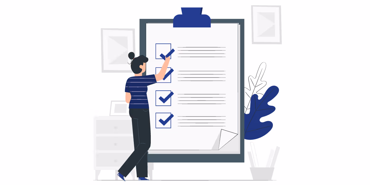 person-checking-items-off-a-large-checklist
